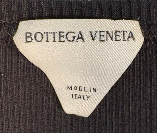 Bottega Veneta Black Sleeveless Tank Dress Size Large