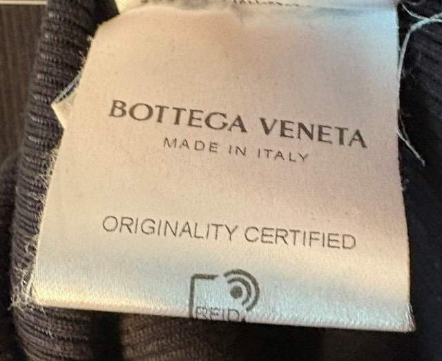 Robe débardeur sans manches noire Bottega Veneta