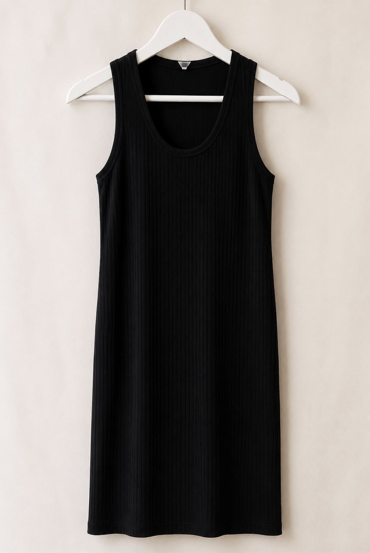Bottega Veneta Black Sleeveless Tank Dress Size Large