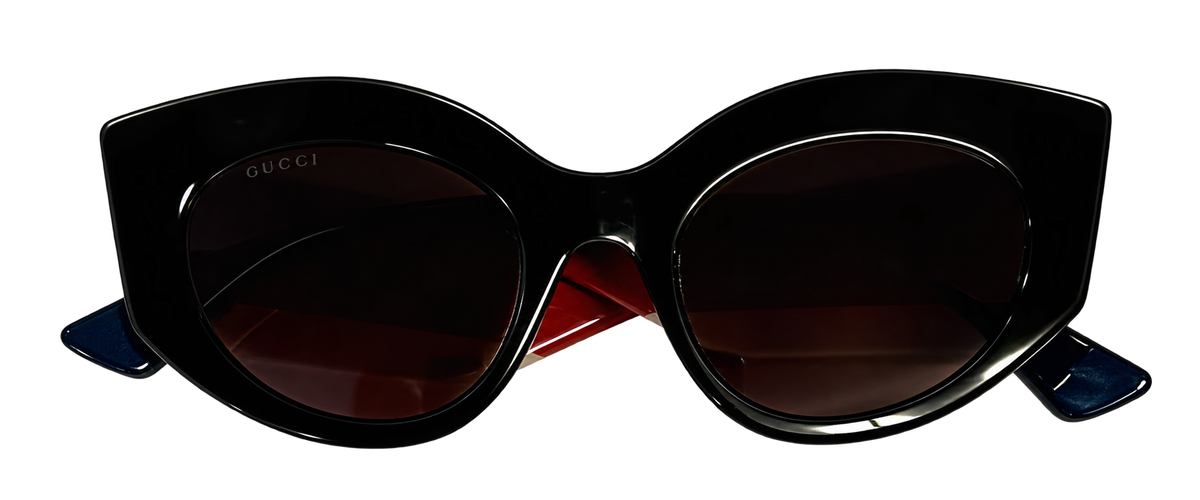 Gucci Cat-Eye Sunglasses with Case