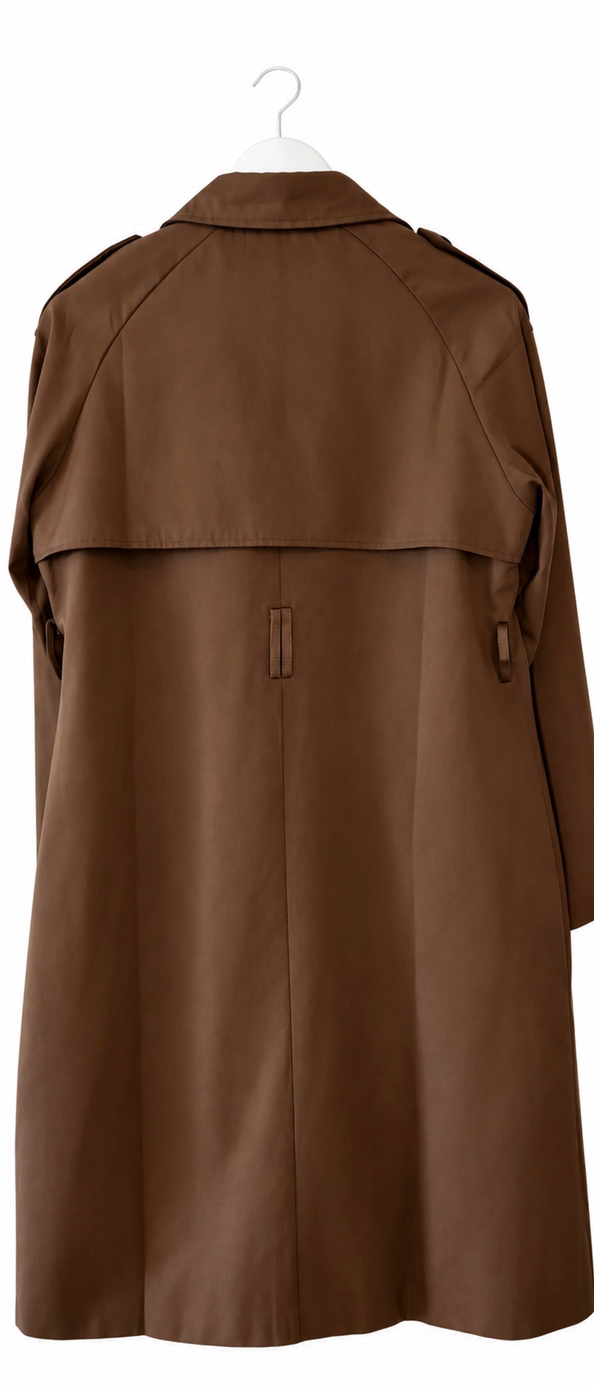 Crescentt Espresso Trench Coat Size XL