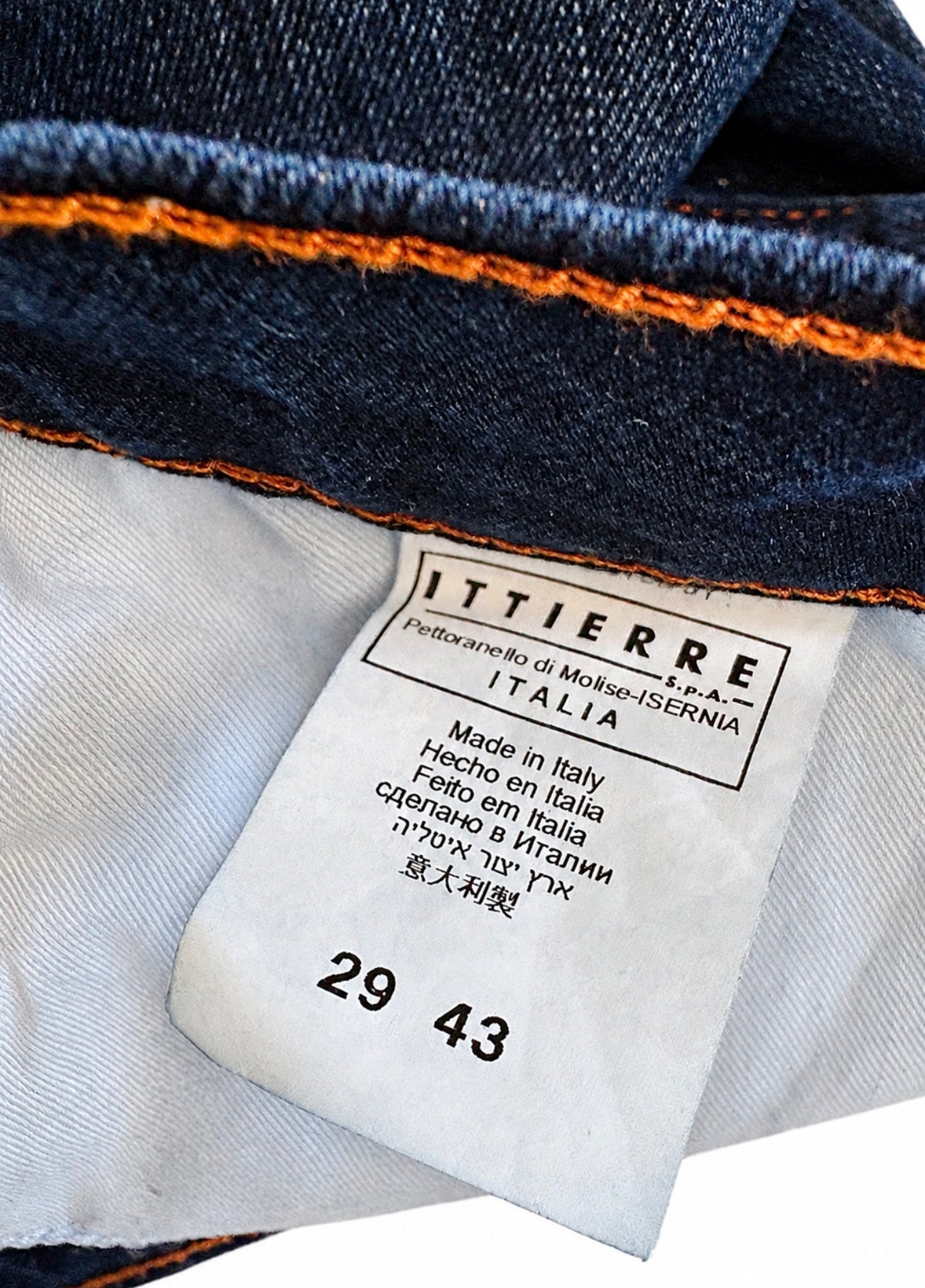 Versace Jeans Couture Dark Indigo Jeans Size 29-43