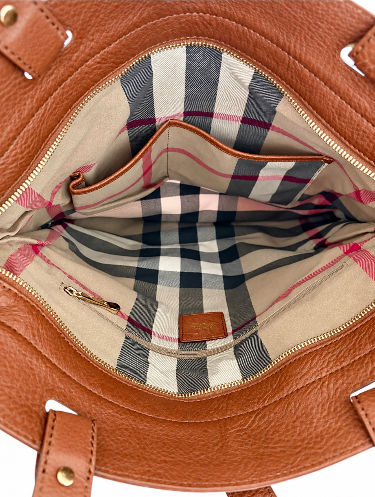 Burberry Stowell Roll-Up Tote Bag
