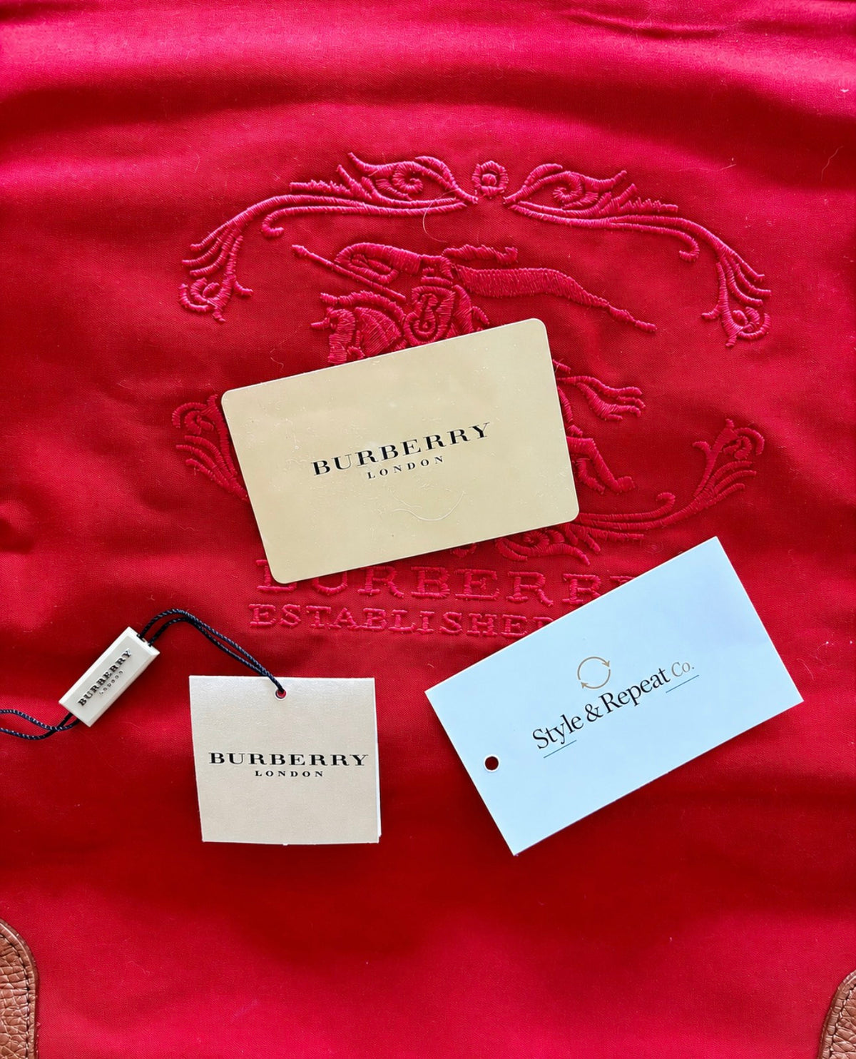 Burberry Stowell Roll-Up Tote Bag